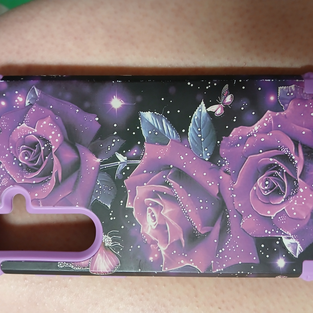 Purple Floral Phone Case